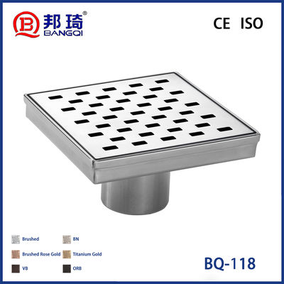 ভালো দাম BQ-118 আমেরিকান স্টেইনলেস স্টীল মেঝে ড্রেন অনলাইন