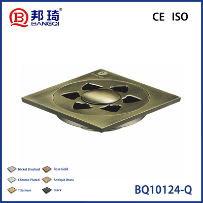 ভালো দাম BQ10124-Q ব্রাস ফ্লোর ড্রেন অনলাইন